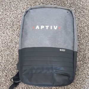 Swiss Peak Gray and Black Computer Backpack